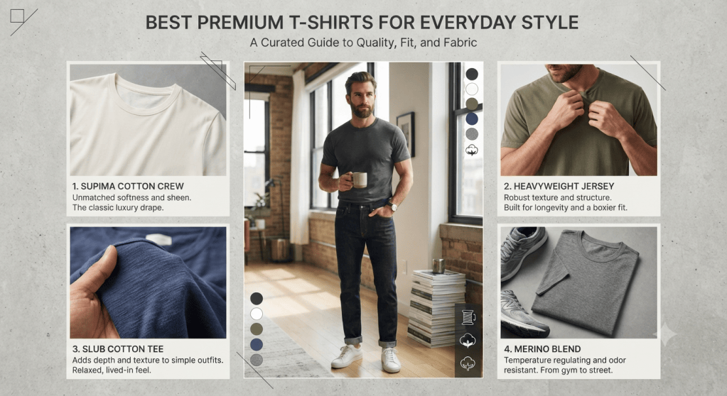 Best Premium T-Shirts for Everyday&nbsp;Style